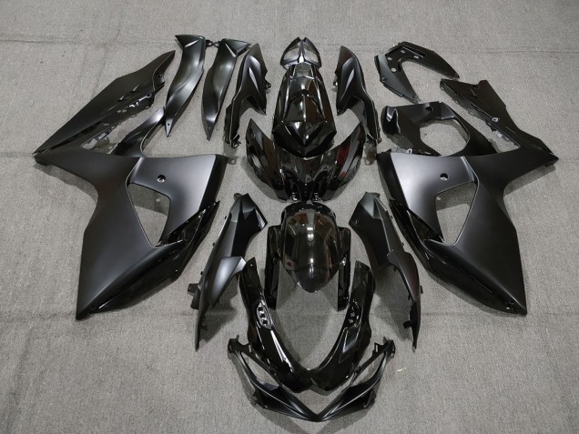 Stile Nero Lucido & Opaco 2009-2016 Suzuki GSXR 1000 Carene Moto Stile Nero Lucido & Opaco 2009-2016 Suzuki GSXR 1000 Carene Moto