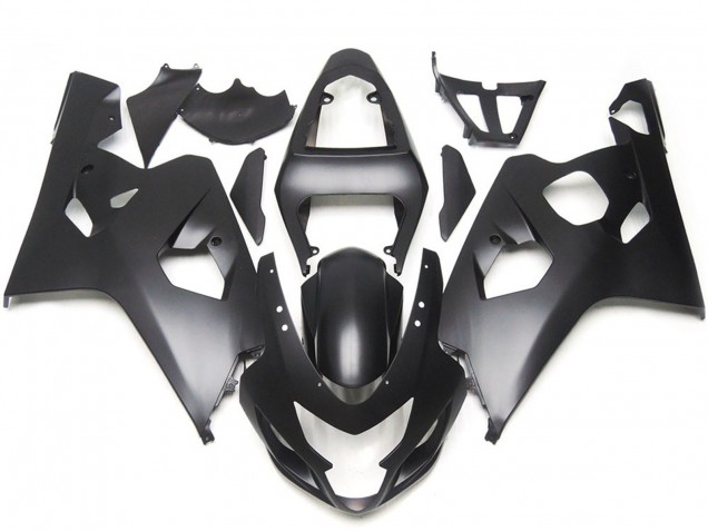 Stile Nero Opaco 2004-2005 Suzuki GSXR 600-750 Carene Moto Stile Nero Opaco 2004-2005 Suzuki GSXR 600-750 Carene Moto