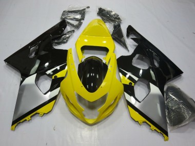 Stile OEM Giallo 2004-2005 Suzuki GSXR 600-750 Carene Moto