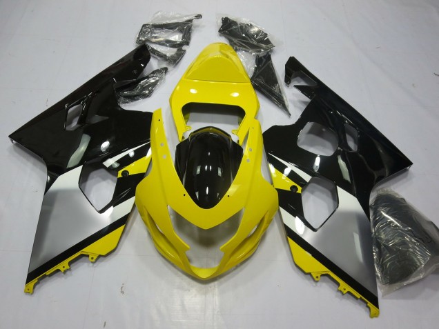 Stile OEM Giallo 2004-2005 Suzuki GSXR 600-750 Carene Moto Stile OEM Giallo 2004-2005 Suzuki GSXR 600-750 Carene Moto