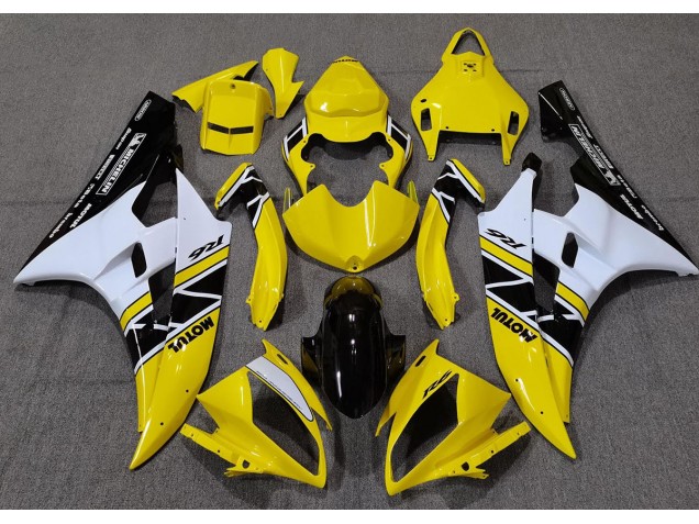 Stile OEM Giallo 2006-2007 Yamaha R6 Carene Moto Stile OEM Giallo 2006-2007 Yamaha R6 Carene Moto
