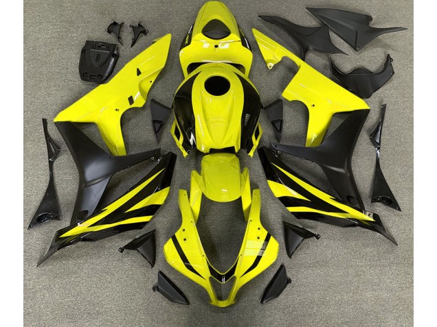 Stile OEM Giallo 2007-2008 Honda CBR600RR Carene Moto Stile OEM Giallo 2007-2008 Honda CBR600RR Carene Moto