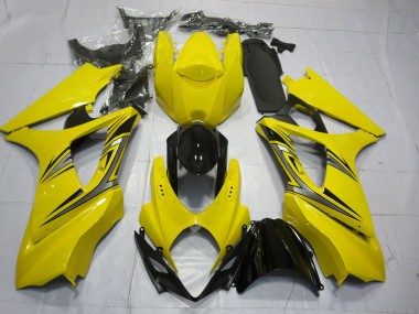 Stile OEM Giallo 2007-2008 Suzuki GSXR 1000 Carene Moto