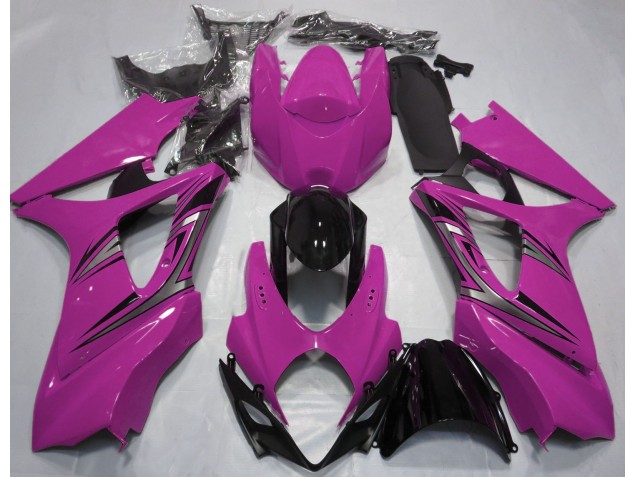 Stile OEM Rosa 2007-2008 Suzuki GSXR 1000 Carene Moto Stile OEM Rosa 2007-2008 Suzuki GSXR 1000 Carene Moto