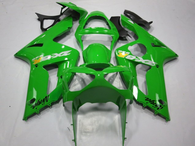 Stile OEM Verde 2003-2004 Kawasaki ZX6R Carene Moto Stile OEM Verde 2003-2004 Kawasaki ZX6R Carene Moto