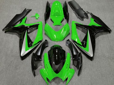 Stile OEM Verde 2006-2007 Suzuki GSXR 600-750 Carene Moto