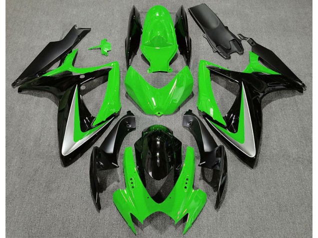 Stile OEM Verde 2006-2007 Suzuki GSXR 600-750 Carene Moto