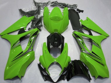 Stile OEM Verde 2007-2008 Suzuki GSXR 1000 Carene Moto