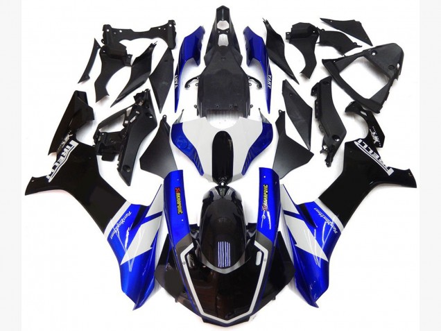 Stile Personalizzato Blu & Bianco 2015-2019 Yamaha R1 Carene Moto Stile Personalizzato Blu & Bianco 2015-2019 Yamaha R1 Carene Moto