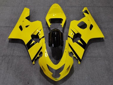 Stile Personalizzato OEM Giallo Brillante Brillante 2004-2005 Suzuki GSXR 600-750 Carene Moto