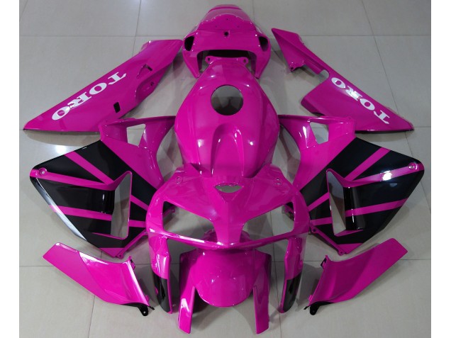 Stile Rosa Acceso OEM 2005-2006 Honda CBR600RR Carene Moto Stile Rosa Acceso OEM 2005-2006 Honda CBR600RR Carene Moto