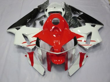 Stile Rosso & Bianco 2005-2006 Honda CBR600RR Carene Moto