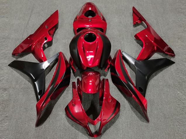 Stile Rosso Intenso OEM 2007-2008 Honda CBR600RR Carene Moto Stile Rosso Intenso OEM 2007-2008 Honda CBR600RR Carene Moto