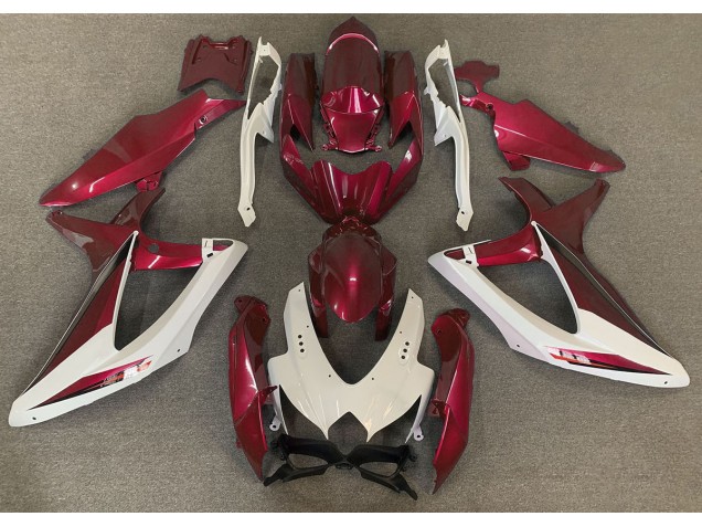 Stile Rosso OEM 2008-2010 Suzuki GSXR 600-750 Carene Moto Stile Rosso OEM 2008-2010 Suzuki GSXR 600-750 Carene Moto