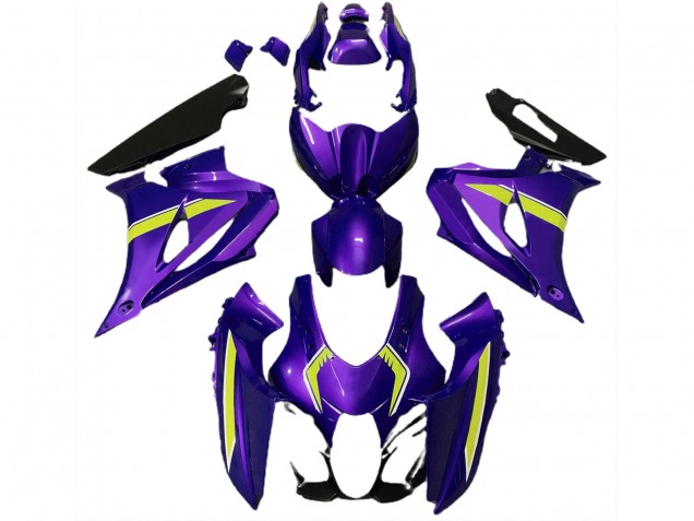 Stile Stock Viola 2017-2023 Suzuki GSXR 1000 Carene Moto Stile Stock Viola 2017-2023 Suzuki GSXR 1000 Carene Moto
