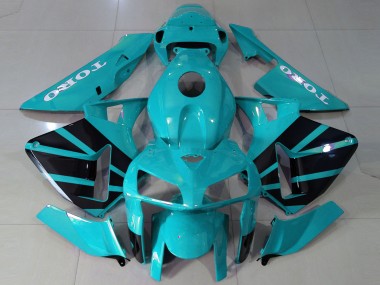 Stile Verde Acqua OEM 2005-2006 Honda CBR600RR Carene Moto