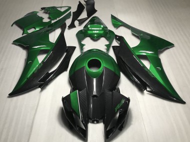 Stile Verde W Fibra Di Carbonio 2008-2016 Yamaha R6 Carene Moto