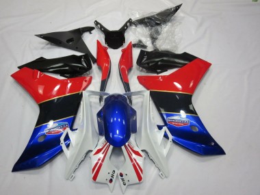Striscia Dorata Tricolore 2011-2012 Honda CBR600F Carene Moto