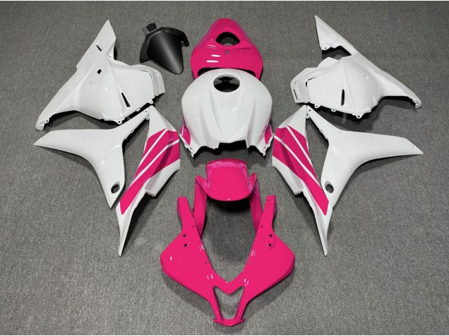 Striscia Laterale Rosa & Bianca 2009-2012 Honda CBR600RR Carene Moto Striscia Laterale Rosa & Bianca 2009-2012 Honda CBR600RR Carene Moto