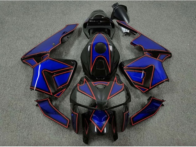 Tartaruga Blu & Rossa 2005-2006 Honda CBR600RR Carene Moto Tartaruga Blu & Rossa 2005-2006 Honda CBR600RR Carene Moto