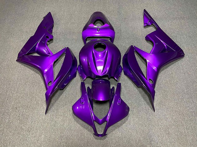 Tinta Unita Viola Perla 2007-2008 Honda CBR600RR Carene Moto Tinta Unita Viola Perla 2007-2008 Honda CBR600RR Carene Moto