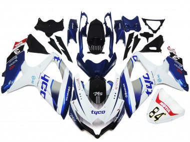 Tyco Stile Personalizzato Lucido 2008-2010 Suzuki GSXR 600-750 Carene Moto