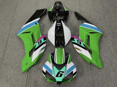Verde 6 2004-2005 Honda CBR1000RR Carene Moto