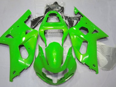 Verde Acceso 2001-2003 Suzuki GSXR 600-750 Carene Moto
