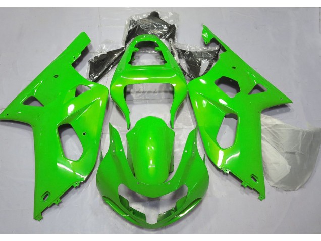 Verde Acceso 2001-2003 Suzuki GSXR 600-750 Carene Moto Verde Acceso 2001-2003 Suzuki GSXR 600-750 Carene Moto