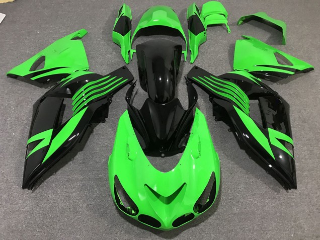 Verde Acceso 2006-2011 Kawasaki ZX14R Carene Moto Verde Acceso 2006-2011 Kawasaki ZX14R Carene Moto