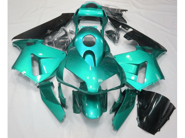 Verde Acqua Pianura 2003-2004 Honda CBR600RR Carene Moto Verde Acqua Pianura 2003-2004 Honda CBR600RR Carene Moto