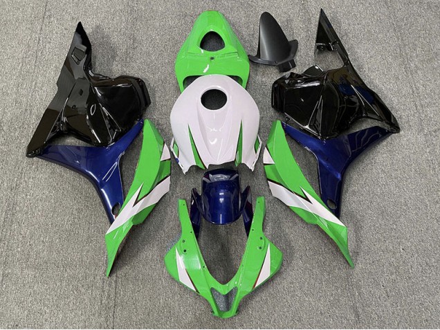 Verde & Bianco 2009-2012 Honda CBR600RR Carene Moto Verde & Bianco 2009-2012 Honda CBR600RR Carene Moto