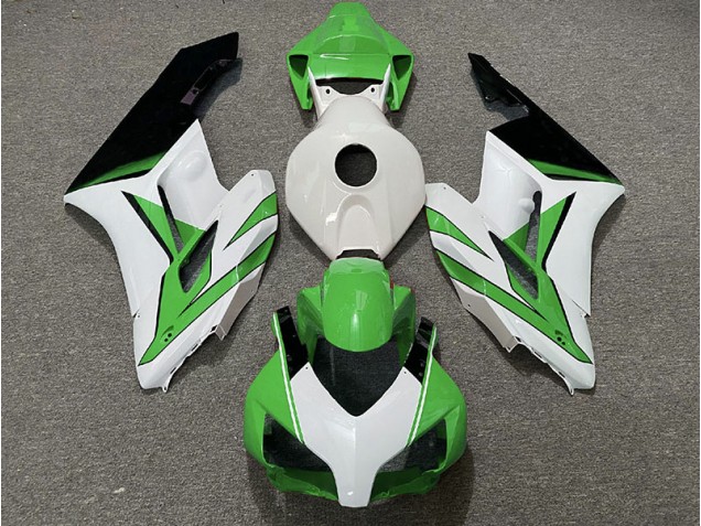Verde Bianco & Nero Lucido 2004-2005 Honda CBR1000RR Carene Moto Verde Bianco & Nero Lucido 2004-2005 Honda CBR1000RR Carene Moto