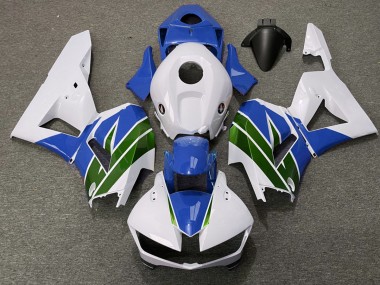 Verde & Blu Lucido 2013-2023 Honda CBR600RR Carene Moto