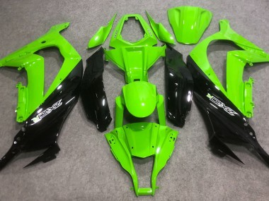 Verde Brillante & Verde R 2016-2019 Kawasaki ZX10R Carene Moto