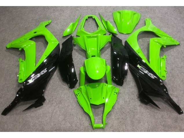 Verde Brillante & Verde R 2016-2019 Kawasaki ZX10R Carene Moto Verde Brillante & Verde R 2016-2019 Kawasaki ZX10R Carene Moto
