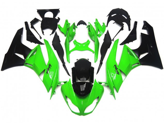 Verde Brillantezza Intenso Tagliente 2009-2012 Kawasaki ZX6R Carene Moto Verde Brillantezza Intenso Tagliente 2009-2012 Kawasaki ZX6R Carene Moto