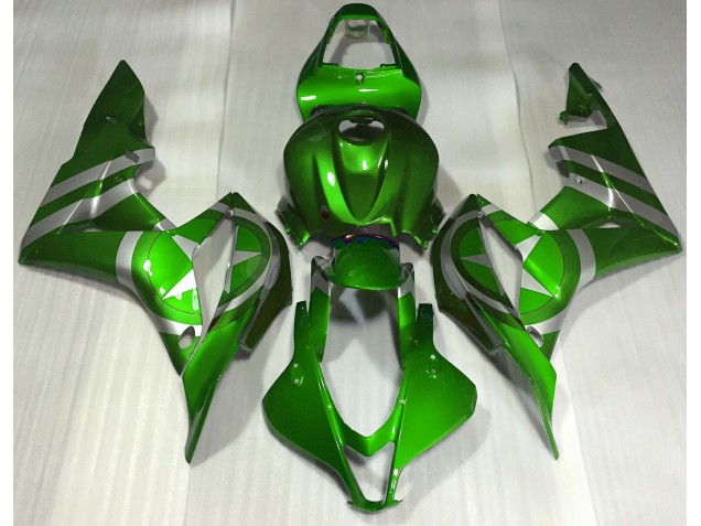 Verde Capitan America 2007-2008 Honda CBR600RR Carene Moto Verde Capitan America 2007-2008 Honda CBR600RR Carene Moto