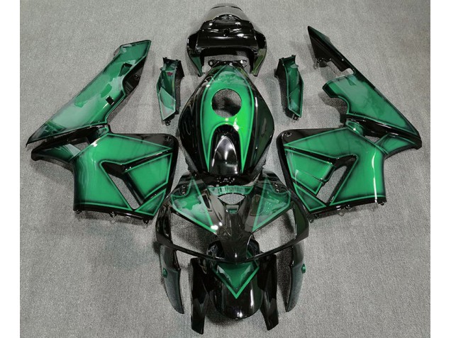 Verde Chiaro Intenso 2005-2006 Honda CBR600RR Carene Moto Verde Chiaro Intenso 2005-2006 Honda CBR600RR Carene Moto