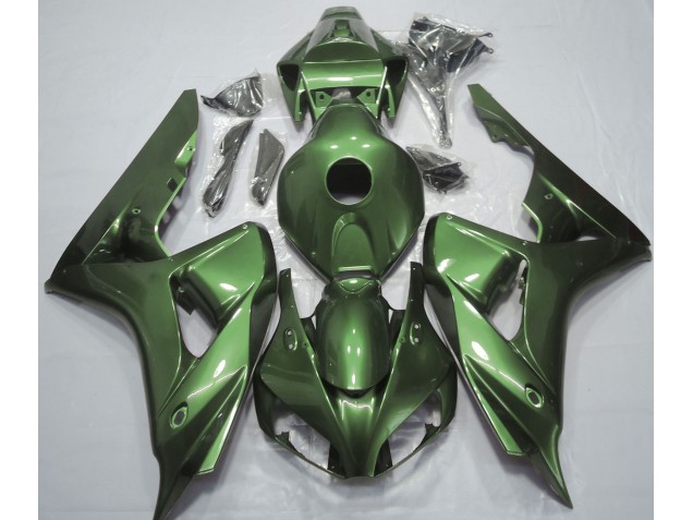 Verde Foresta Solido 2006-2007 Honda CBR1000RR Carene Moto Verde Foresta Solido 2006-2007 Honda CBR1000RR Carene Moto