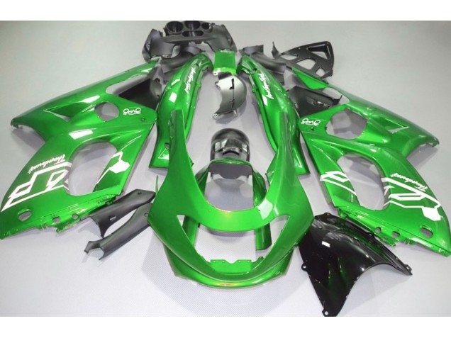 Verde Lucido 1998-2007 Yamaha YZF600 Carene Moto Verde Lucido 1998-2007 Yamaha YZF600 Carene Moto