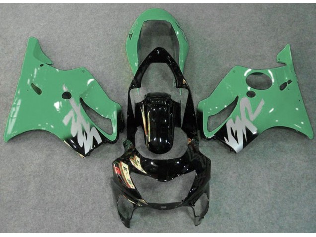 Verde Lucido 1999-2000 Honda CBR600 F4 Carene Moto Verde Lucido 1999-2000 Honda CBR600 F4 Carene Moto