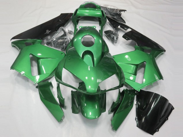 Verde Lucido 2003-2004 Honda CBR600RR Carene Moto Verde Lucido 2003-2004 Honda CBR600RR Carene Moto