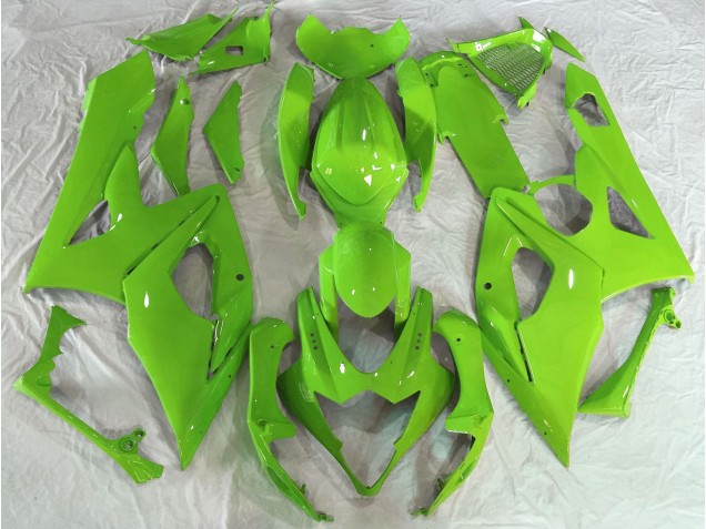 Verde Lucido 2005-2006 Suzuki GSXR 1000 Carene Moto Verde Lucido 2005-2006 Suzuki GSXR 1000 Carene Moto