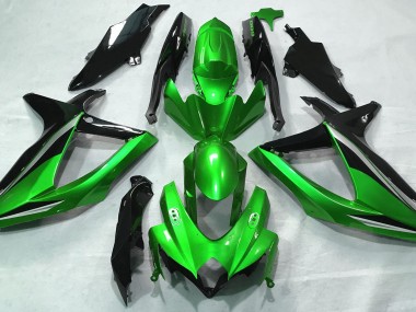 Verde Lucido 2008-2010 Suzuki GSXR 600-750 Carene Moto