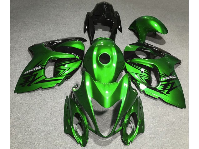 Verde Lucido 2008-2020 Suzuki GSXR 1300 Carene Moto Verde Lucido 2008-2020 Suzuki GSXR 1300 Carene Moto