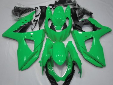 Verde Lucido 2009-2016 Suzuki GSXR 1000 Carene Moto