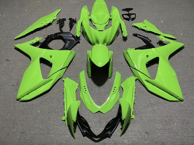 Verde Lucido 2009-2016 Suzuki GSXR 1000 Carene Moto