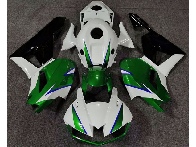 Verde Lucido Bianco & Blu 2013-2023 Honda CBR600RR Carene Moto
