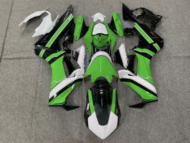 Verde Lucido Bianco & Nero 2017-2023 Honda CBR1000RR Carene Moto
